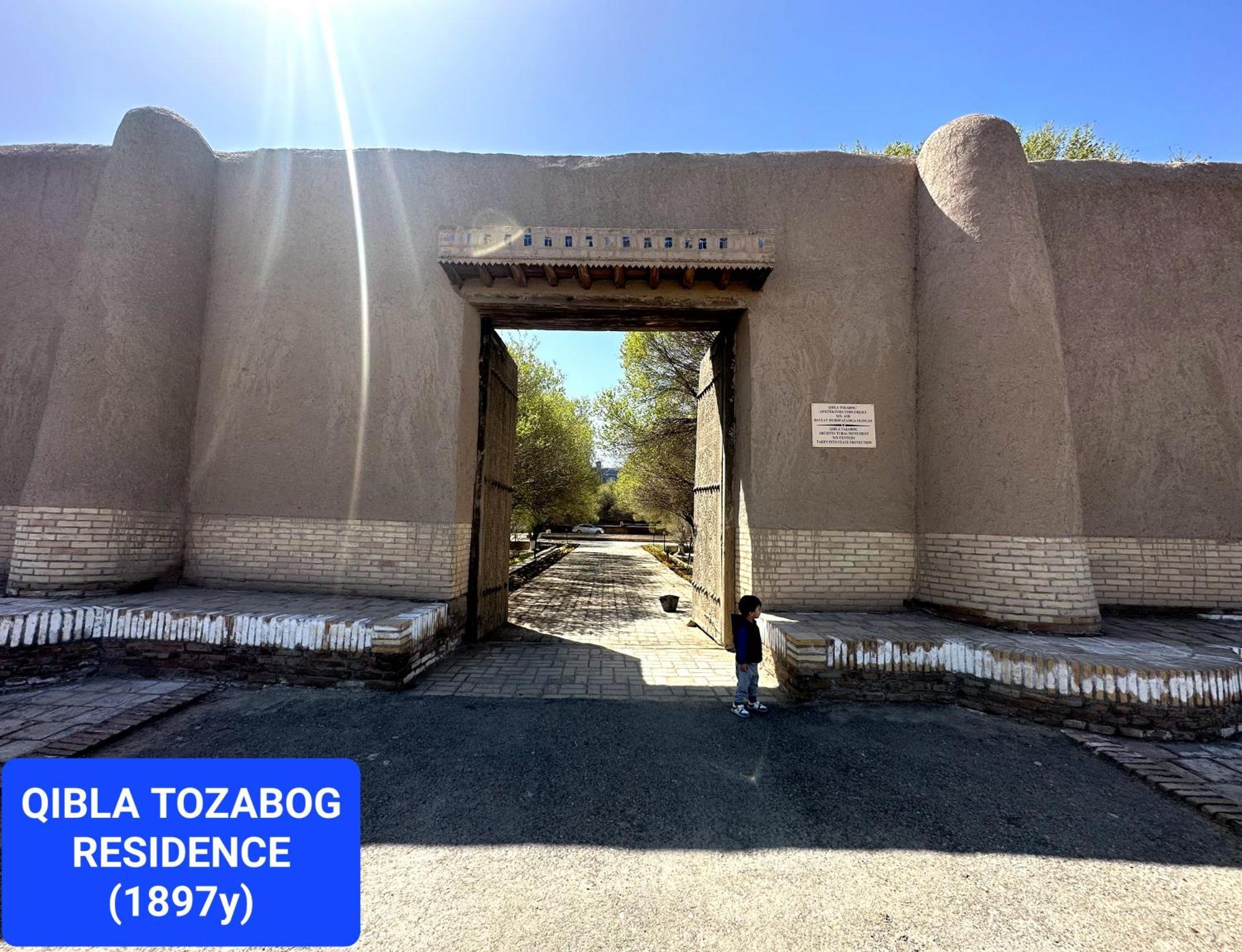 Qibla Tozabog Hotel Khiva Kültér fotó